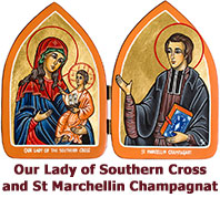 Souther Cross with Marcellin Champagnat